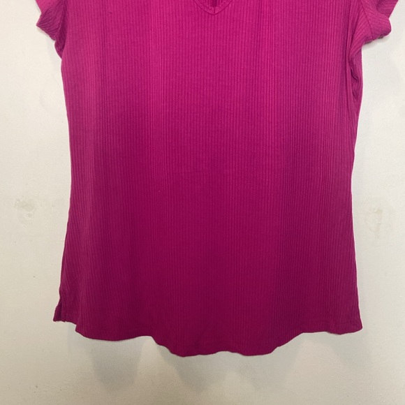 Candie’s Front Cutout Pink Top Size XL - Picture 3 of 5